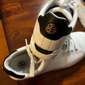 Tory Burch white tennis shoes - size 10.5